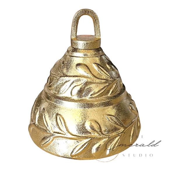 Studio McGee Cast Brass Bell Figural - Threshold - Picture 6 of 6